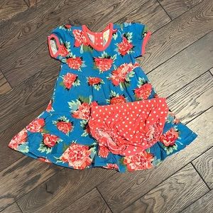Matilda Jane dress and bloomers
